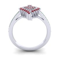Statement Pave Vajra Ring