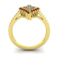 Statement Pave Vajra Ring