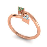 Petite Bypass Alamba Ring