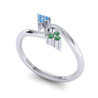 Petite Bypass Alamba Ring