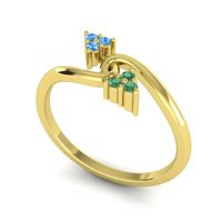Petite Bypass Alamba Ring