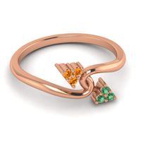 Petite Bypass Alamba Ring