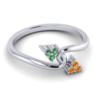 Petite Bypass Alamba Ring