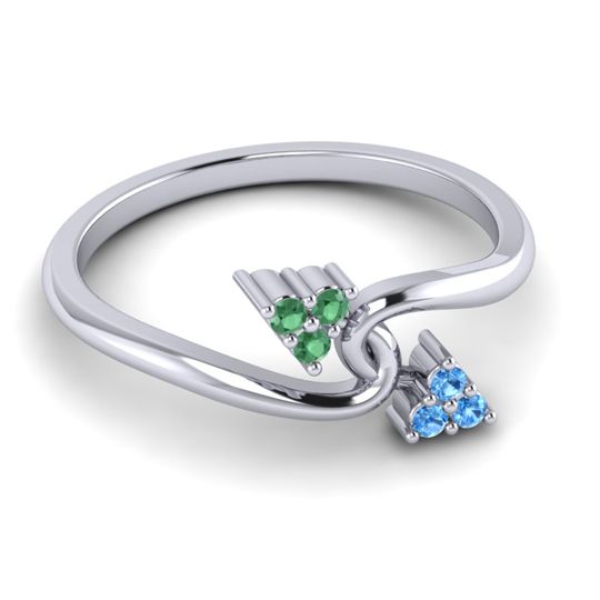 Petite Bypass Alamba Ring