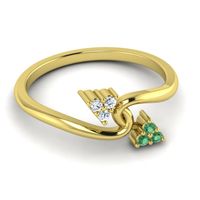 Petite Bypass Alamba Ring