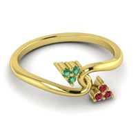 Petite Bypass Alamba Ring