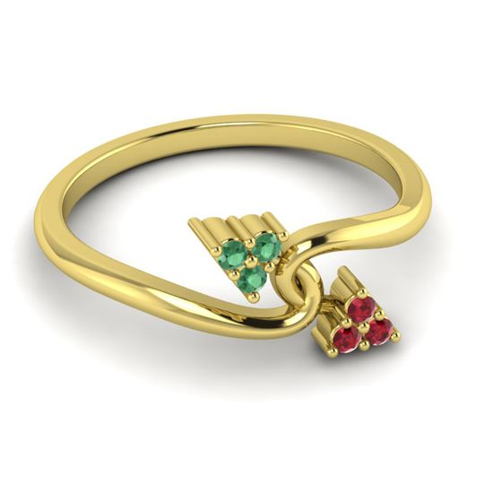 Petite Bypass Alamba Ring