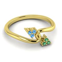 Petite Bypass Alamba Ring