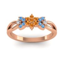 Petite Floral Ghanta Ring