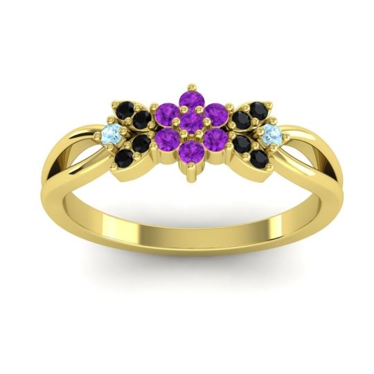 Petite Floral Ghanta Ring