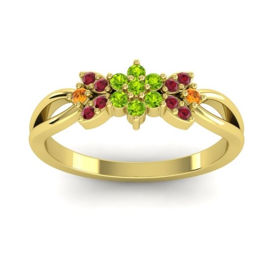 Petite Floral Ghanta Ring