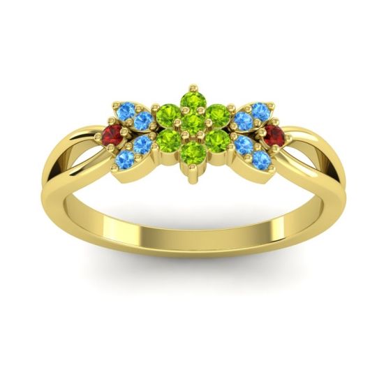 Petite Floral Ghanta Ring
