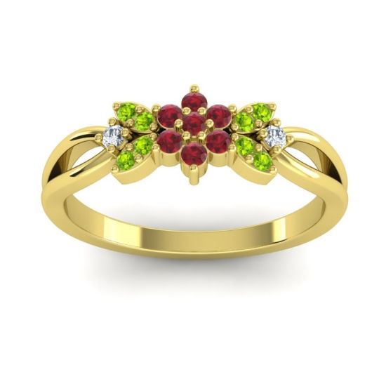 Petite Floral Ghanta Ring