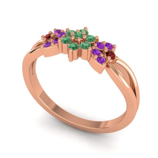 Petite Floral Ghanta Ring