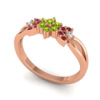 Petite Floral Ghanta Ring