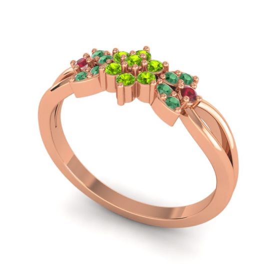 Petite Floral Ghanta Ring