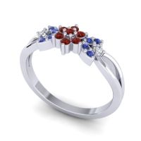 Petite Floral Ghanta Ring