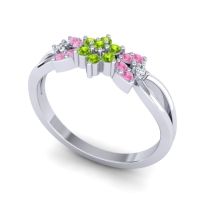 Petite Floral Ghanta Ring