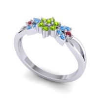Petite Floral Ghanta Ring