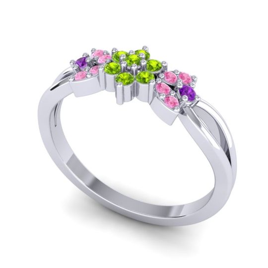 Petite Floral Ghanta Ring