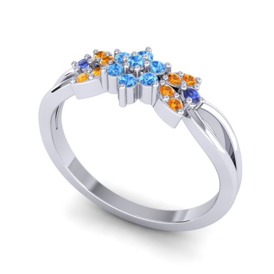 Petite Floral Ghanta Ring