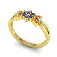Petite Floral Ghanta Ring