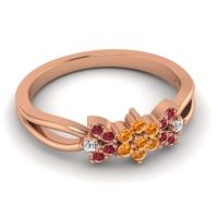 Petite Floral Ghanta Ring