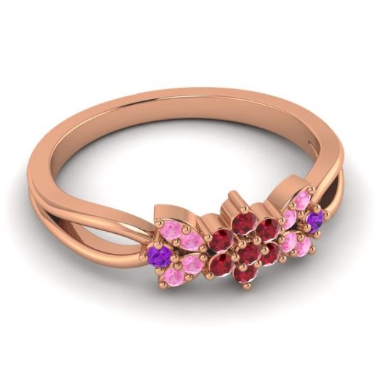 Petite Floral Ghanta Ring