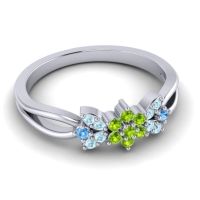 Petite Floral Ghanta Ring