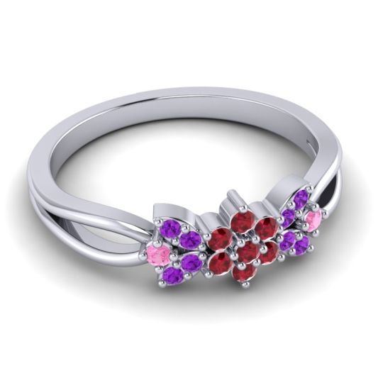 Petite Floral Ghanta Ring