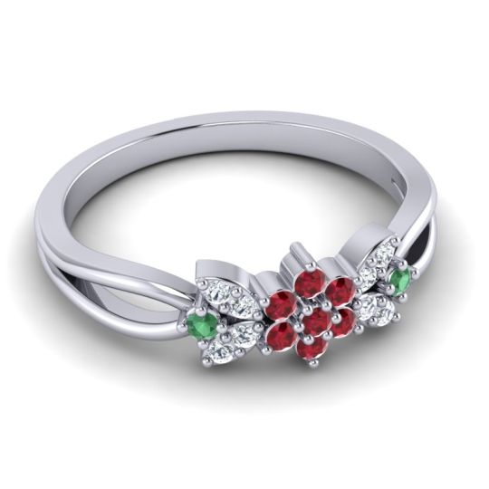 Petite Floral Ghanta Ring