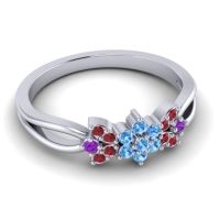Petite Floral Ghanta Ring