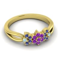 Petite Floral Ghanta Ring
