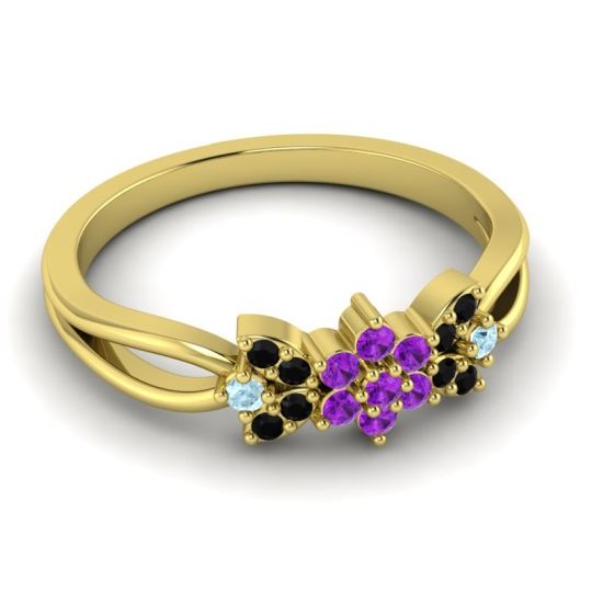 Petite Floral Ghanta Ring
