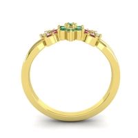 Petite Floral Ghanta Ring