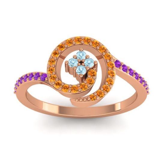 Simple Pave Valaya Ring