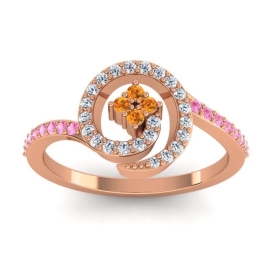 Simple Pave Valaya Ring