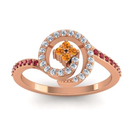 Simple Pave Valaya Ring