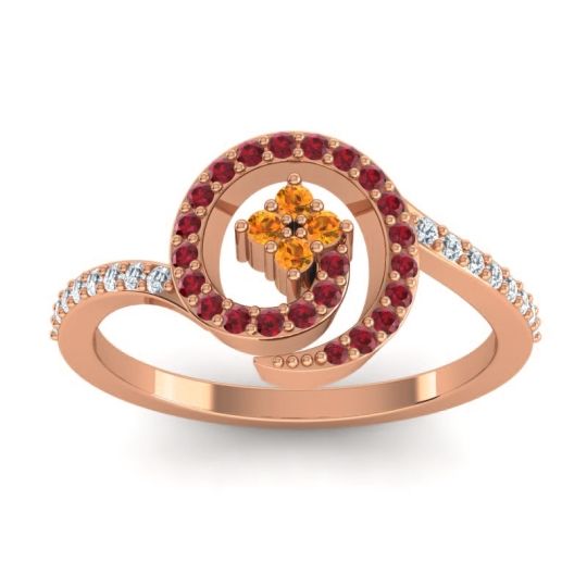 Simple Pave Valaya Ring