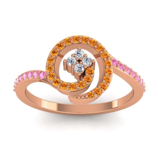 Simple Pave Valaya Ring