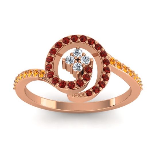 Simple Pave Valaya Ring