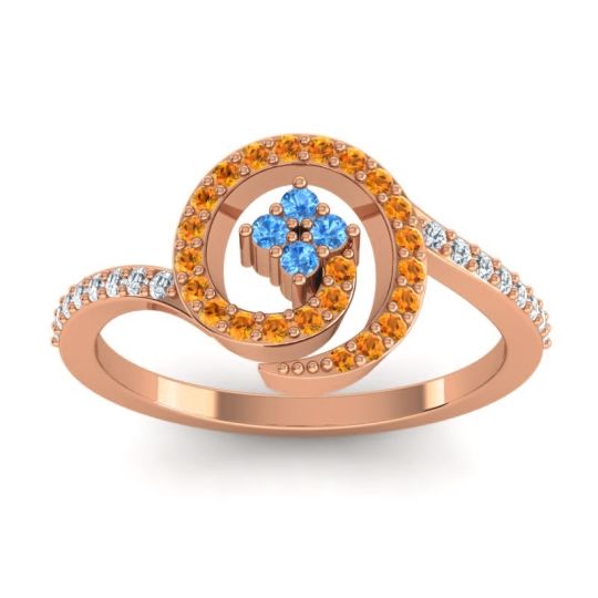 Simple Pave Valaya Ring