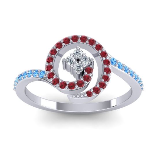 Simple Pave Valaya Ring