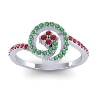 Simple Pave Valaya Ring