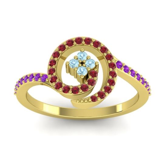 Simple Pave Valaya Ring