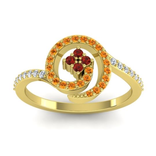 Simple Pave Valaya Ring