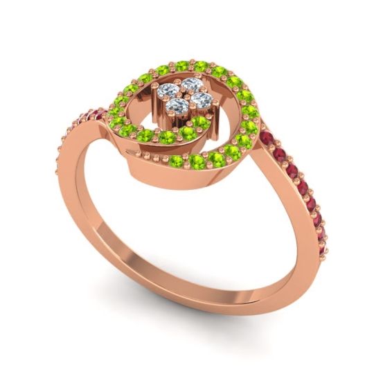 Simple Pave Valaya Ring