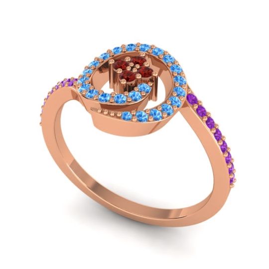 Simple Pave Valaya Ring