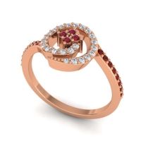 Simple Pave Valaya Ring