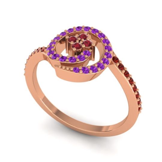 Simple Pave Valaya Ring